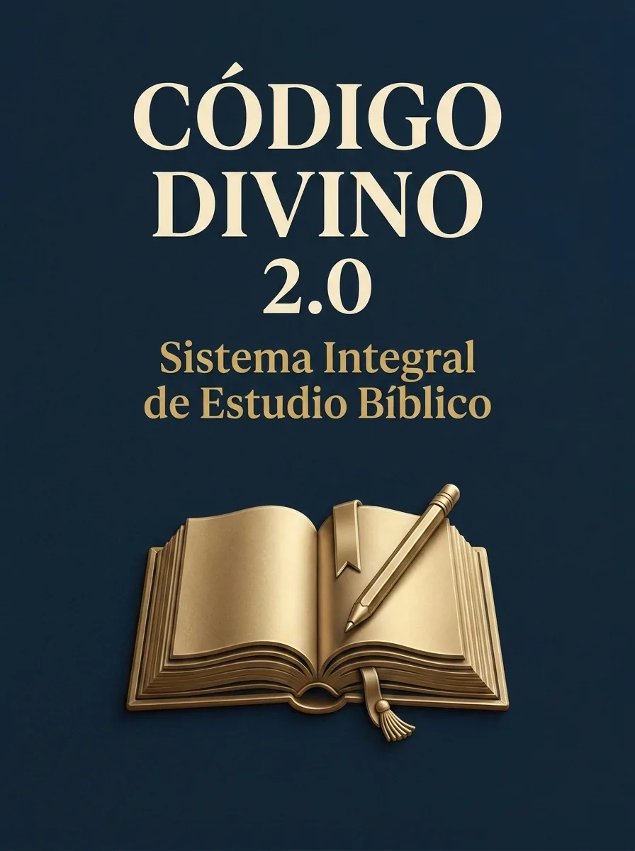 Portada de Código Divino 2.0, Sistema Integral de Estudio Bíblico